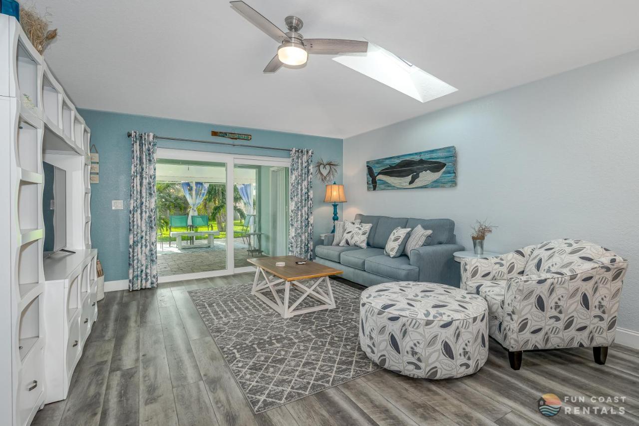 Dog Friendly Home Wprivate Fenced Yard, Garage & Fire Pit Steps To The Beach! New Smyrna Beach Bagian luar foto