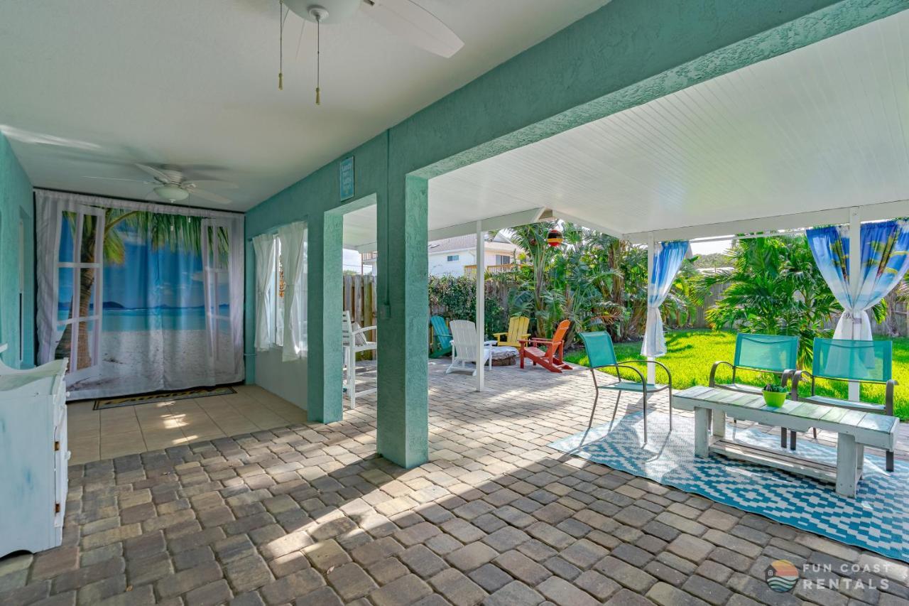 Dog Friendly Home Wprivate Fenced Yard, Garage & Fire Pit Steps To The Beach! New Smyrna Beach Bagian luar foto