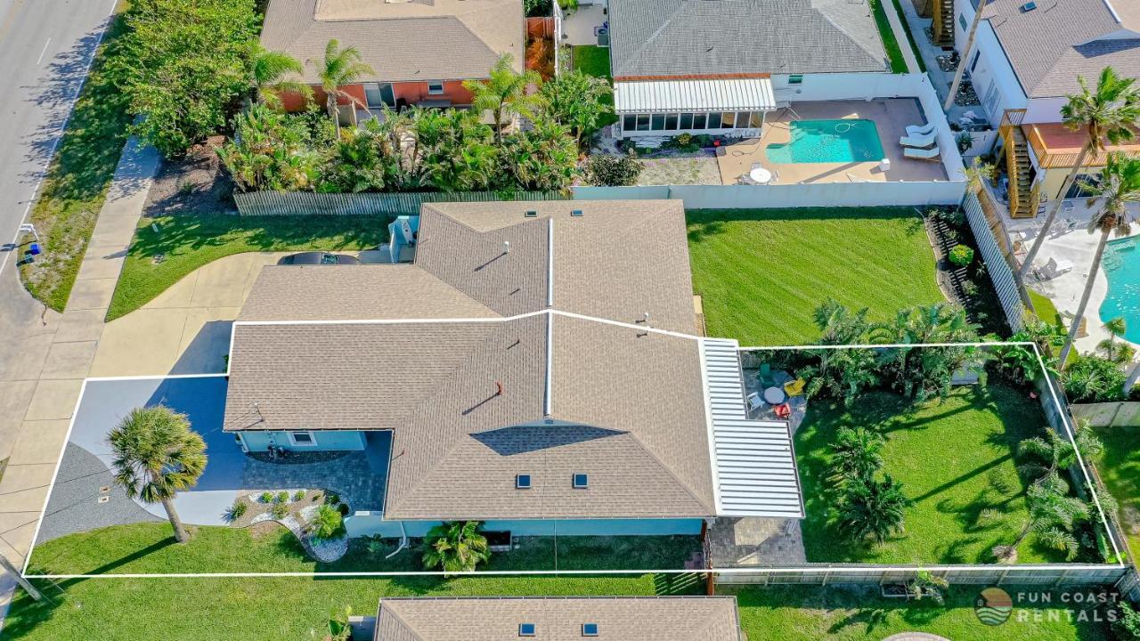 Dog Friendly Home Wprivate Fenced Yard, Garage & Fire Pit Steps To The Beach! New Smyrna Beach Bagian luar foto