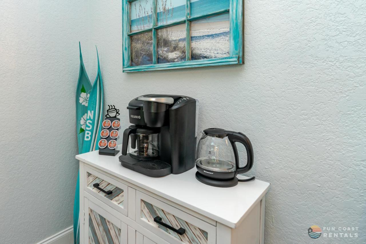 Dog Friendly Home Wprivate Fenced Yard, Garage & Fire Pit Steps To The Beach! New Smyrna Beach Bagian luar foto