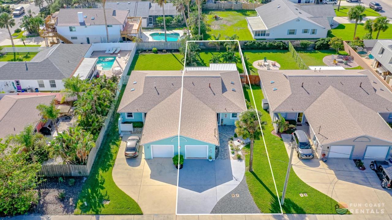 Dog Friendly Home Wprivate Fenced Yard, Garage & Fire Pit Steps To The Beach! New Smyrna Beach Bagian luar foto