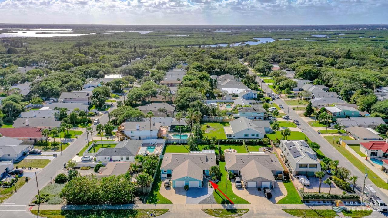 Dog Friendly Home Wprivate Fenced Yard, Garage & Fire Pit Steps To The Beach! New Smyrna Beach Bagian luar foto
